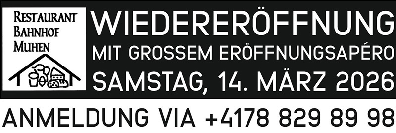 Eröffnungs-Apero